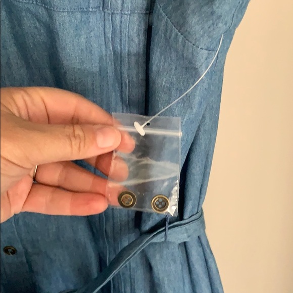 ModCloth NWOT 100% cotton denim dress - Picture 5 of 11